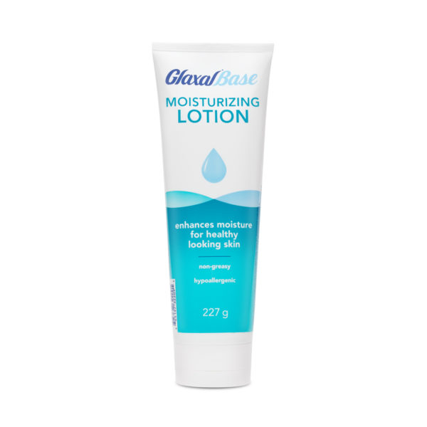 glaxal base moisturizing lotion blue bottle 227g