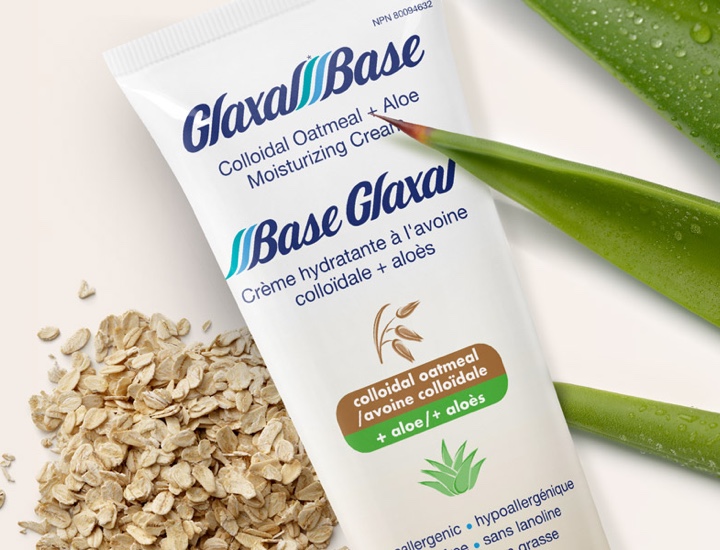 Glaxal Base Colloidal Oatmeal with Aloe Moisturizing Cream oatmeal