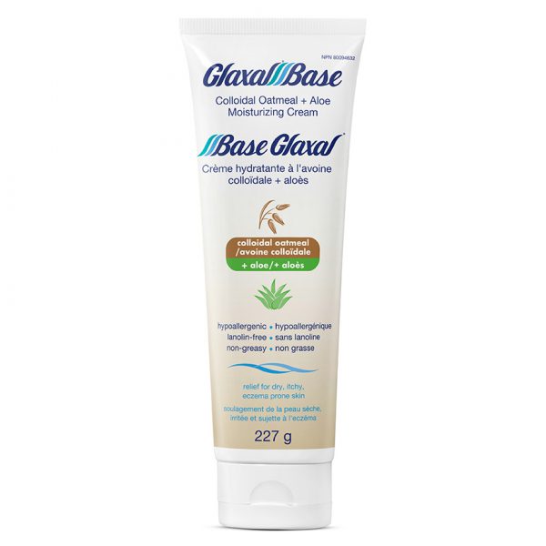 Glaxal Base Colloidal Oatmeal with Aloe Moisturizing Cream 227g