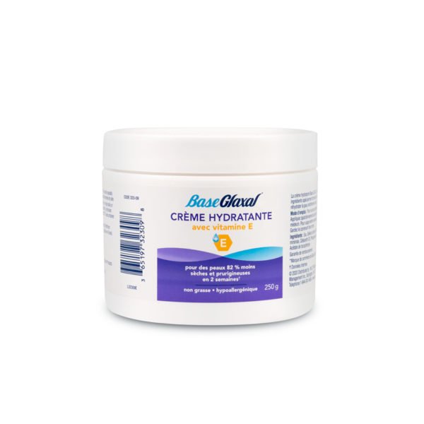 Base Glaxal Crème Hydratante Avec Vitamine E 250g